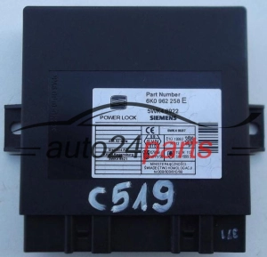KOMFORTSTEUERGERÄT SEAT IBIZA CORDOBA 6K0 962 258 E, 6K0962258E, SIEMENS 5WK4 6922, 5WK46922, 5WK4 8821, 5WK48821, 5WK4 8687, 5WK48687 