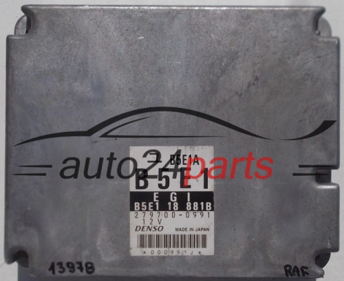 DENSO 279700-0991, 2797000991, EGI B5E1 18 881B, EGIB5E118881B, B5E118881B