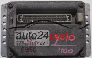 KOMPUTER STEROWNIK SILNIKA LANCIA Y 1.1 BOSCH 0 261 200 716, 0261200716, 7778785, 26SA2593, 201