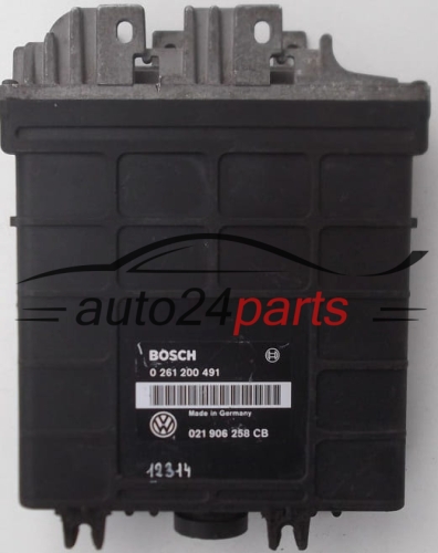 CENTRALINA MOTORE VW VOLKSWAGEN GOLF PASSAT 2.8 BOSCH 0 261 200 491, 0261200491, 021 906 258 CB, 021906258CB 