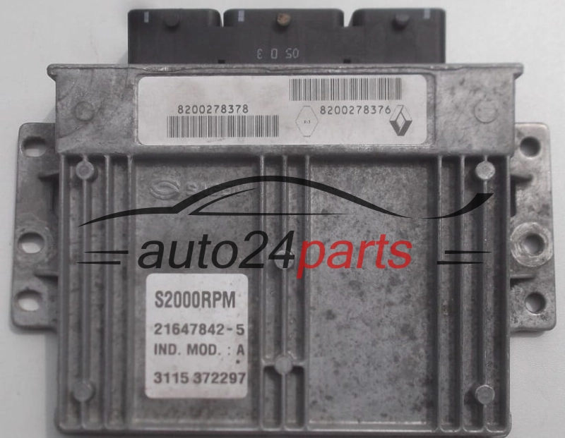 CENTRALINA MOTORE RENAULT LAGUNA 1.8 SAGEM 21647842-5, 8200278378, 8200278376
