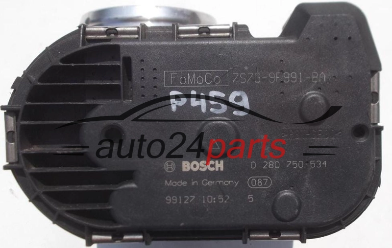 THROTTLE BODY FORD FOCUS 1.6 BOSCH 0 280 750 534, 0280750534, 7S7G-9F991-BA, 7S7G9F991BA 
