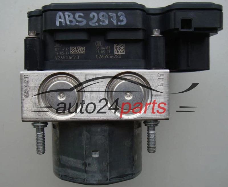 POMPE HYDRAULIQUE ET CALCULATEUR d'ABS MERCEDES A 000 431 37 00, A0004313700, 0265255976, 0265956280