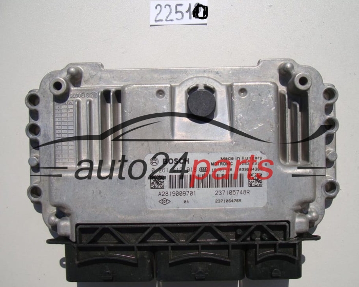 Μονάδα Ελέγχου Κινητήρα RENAULT TWINGO BOSCH 0 261 S12 918, 0261S12918, A2819009701, 237105748R
