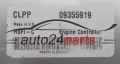 CALCULATEUR MOTEUR OPEL ASTRA ZAFIRA 1.6 X16XEL Delphi Delco 09355919 CLPP, HSFI-C