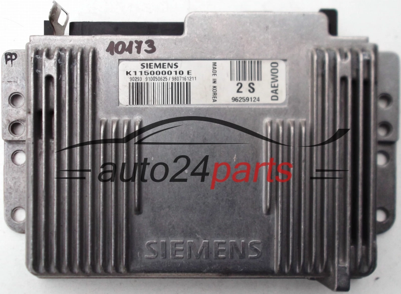 calculateur moteur pour daewoo matiz 0.8