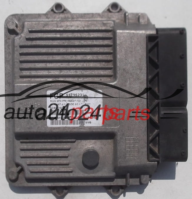 Μονάδα Ελέγχου Κινητήρα FIAT GRANDE PUNTO 1.3 JTD MAGNETI MARELLI MJD 6F3.PB, FPT 51795231, 71600.169.00