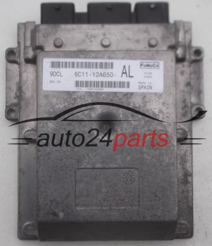 ECU CENTRALITA DE MOTOR  FORD TRANSIT 2.4 TDCI FoMoCo 6C11-12A650-AL,  9DCL 