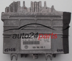 030906026E, 030 906 026 E, BOSCH 0261203456/457, 0 261 203 456, 0 261 203 457