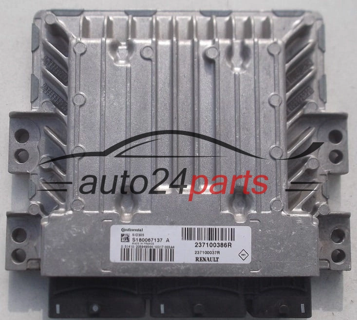 MOTORSTEUERGERÄT ECU STEUERGERÄT RENAULT MEGANE 1.5 DCI CONTINENTAL S180067137 A