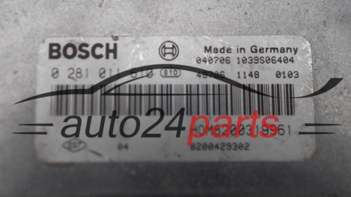 ECU CENTRALITA DE MOTOR MITSUBISHI SPACE STAR 1.9 DID BOSCH 0 281 011 610