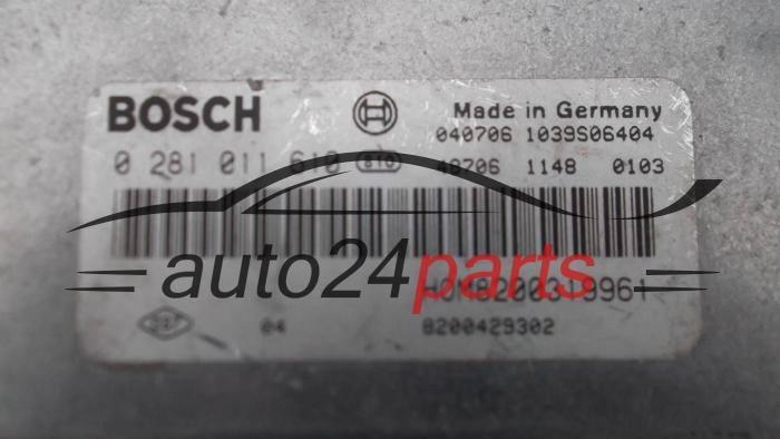 ECU CENTRALITA DE MOTOR MITSUBISHI SPACE STAR 1.9 DID BOSCH 0 281 011 610