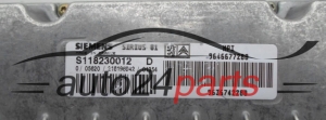 MOTORSTEUERGERÄT ECU STEUERGERAT CITROEN S118230012 D, S118230012D, SIRIUS 81