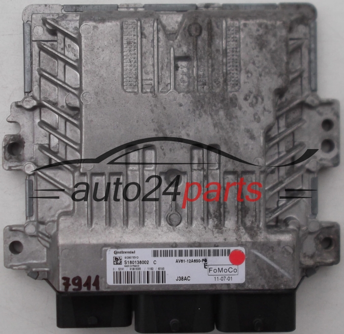 ECU CENTRALITA DE MOTOR  FORD 1.6 HDI Continental S180138002 C