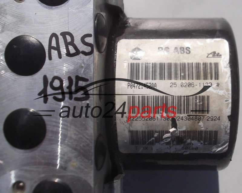 Aντλία ABS CHRYSLER VOYAGER P04721452AA, ATE , 25.0926-4329.3