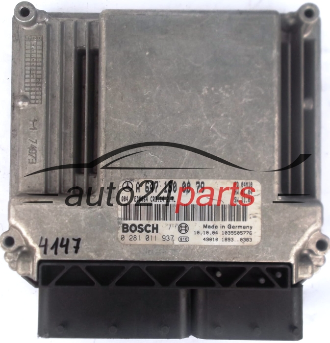KOMPUTER STEROWNIK SILNIKA MERCEDES W211 E270 2.7 CDI