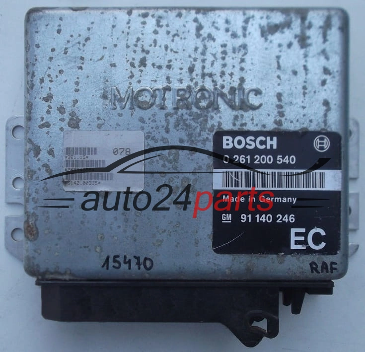 OPEL FRONTERA BOSCH 0261200540, 0 261 200 540, 91140246, 91 140 246 EC
