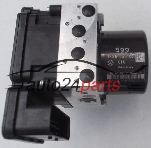 CALCULATEUR ABS VOLKSWAGEN AUDI SEAT SKODA 1K0 614 517 CB / 1K0614517CB / 10021205614 / 1K0 907 379 AT / 1K0907379AT / 10096103363 / 10061935561 / 28561054223