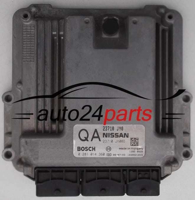 MOTORSTEUERGERÄT ECU STEUERGERÄT RENAULT KOLEOS 2.0 DCI BOSCH 0281014360, 0 281 014 360, 23710JY0 QA