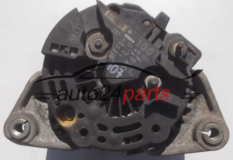 Alternator  OPEL CORSA C 1.0 Z10XE BOSCH 0 124 415 023,  24 437 120 XL