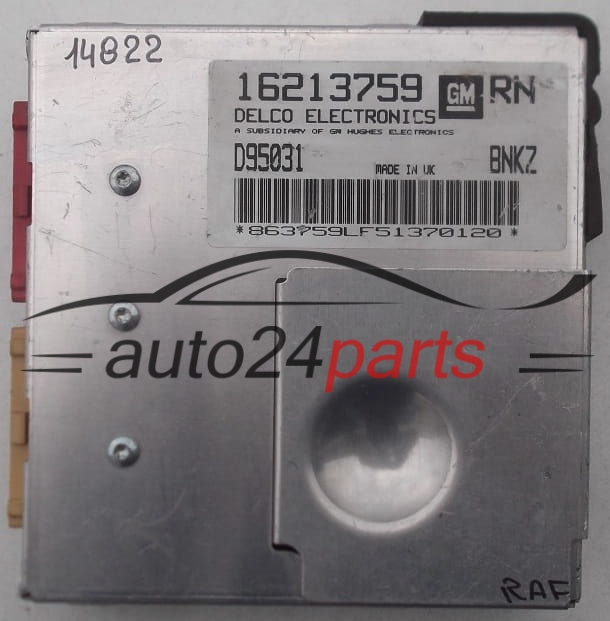 16213759 RN, 16213759RN, D95031, BNKZ