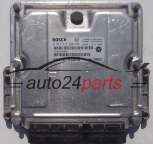 CENTRALINA DO MOTORE CHRYSLER VOYAGER 2.5 CRD BOSCH 0 281 011 280, 0281011280, P04727666AB HN7ABO, 1039S03503 