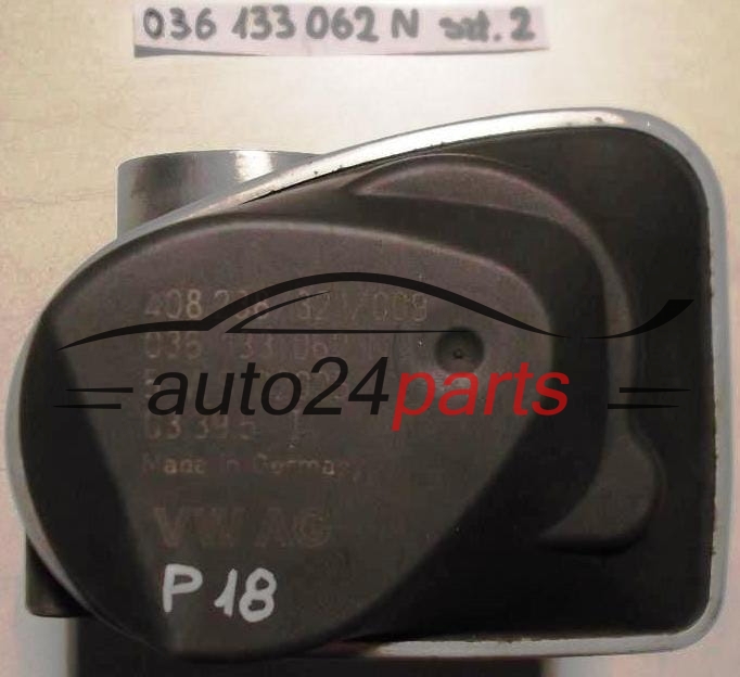 DROSSELKLAPPE VOLKSWAGEN AUDI SEAT SKODA VDO 408-238-321-009, 408238321009, 036 133 062 N, 036133062N