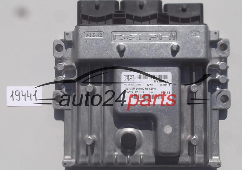 KOMPUTER STEROWNIK SILNIKA CITROEN PEUGEOT 2.0 HDI DELPHI 28332410, 28332410, 9667175380, DCM3.5