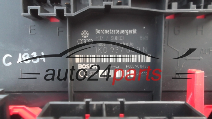 CENTRALKA MODUL STEROWNIK KOMFORTU PQ35 H34/S0803 1K0937049N, 1K0 937 049 N SKODA OCTAVIA VW GOLF TOURAN CADDY PASSAT