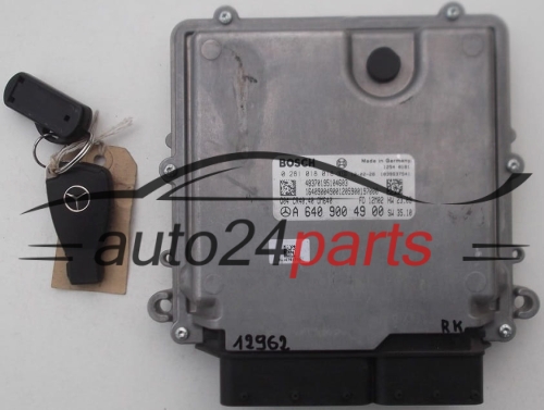 ECU ENGINE CONTROLLER  MERCEDES SPRINTER BOSCH 0 281 018 018, 0281018018, A 640 900 49 00, A6409004900 