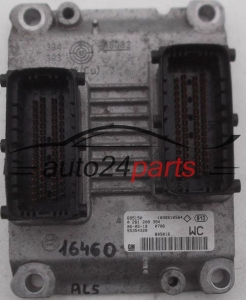 MOTORSTEUERGERÄT ECU STEUERGERÄT OPEL CORSA TIGRA Z14XEP BOSCH 0 261 208 394, 0261208394, 55354328 WC