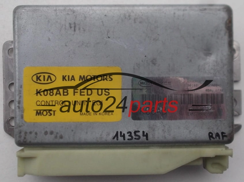 Motorsteuergerät KIA SPORTAGE BOSCH M261204786 0261204786 K08AB 1268301323