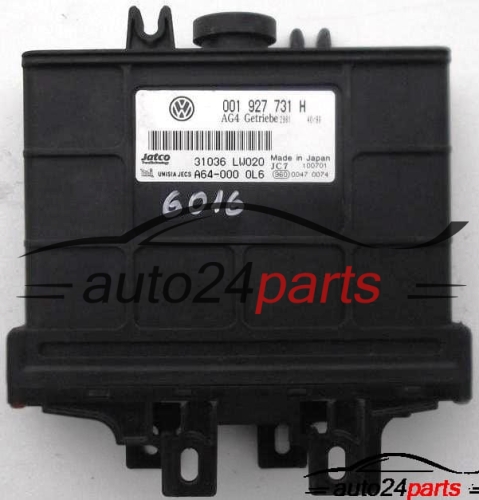 ECU AUTOMATIC GEARBOX SKODA FABIA 1.4 001 927 731 H, 001927731H 