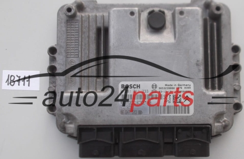 KOMPUTER STEROWNIK SILNIKA CITROEN PEUGEOT 1.6 HDI BOSCH 0 281 011 233, 0281011233, 96 547 503 80