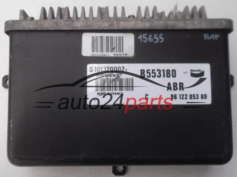 KOMPUTER STEROWNIK SILNIKA CITROEN XM 2.0 S101320002C, S101320002 C, B553180 ABR, 96 122 053 80, 9612205380