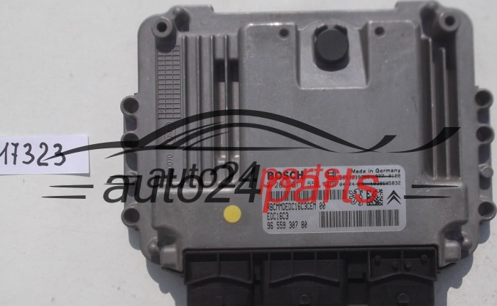 MOTORSTEUERGERÄT ECU STEUERGERAT PEUGEOT 407 1.6 HDI BOSCH 0 281 011 558, 0281011558, 96 559 307 80, 9655930780, 9653239880, EDC16C3