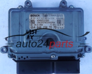 ECU CENTRALITA DE MOTOR MERCEDES 2169 A200 2.0 CDI A6401507279, 6401507279, A 640 150 72 79 BOSCH 0281013022, 0 281 013 022
