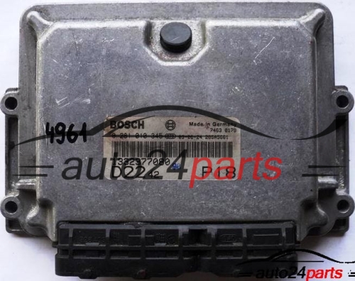 MOTORSTEUERGERÄT ECU STEUERGERÄT FIAT DUCATO 2.2 HDI BOSCH 0281010345, 0 281 010 345, 1332377080, 28SA5661