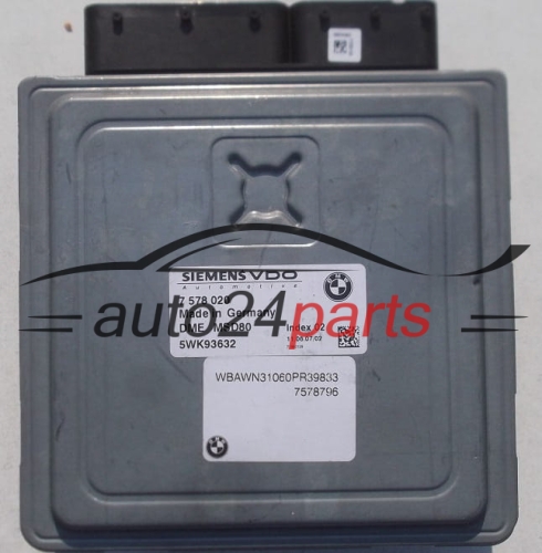 CENTRALINA DO MOTORE BMW 5 E60/E61 523 2.5 SIEMENS VDO 5WK93632