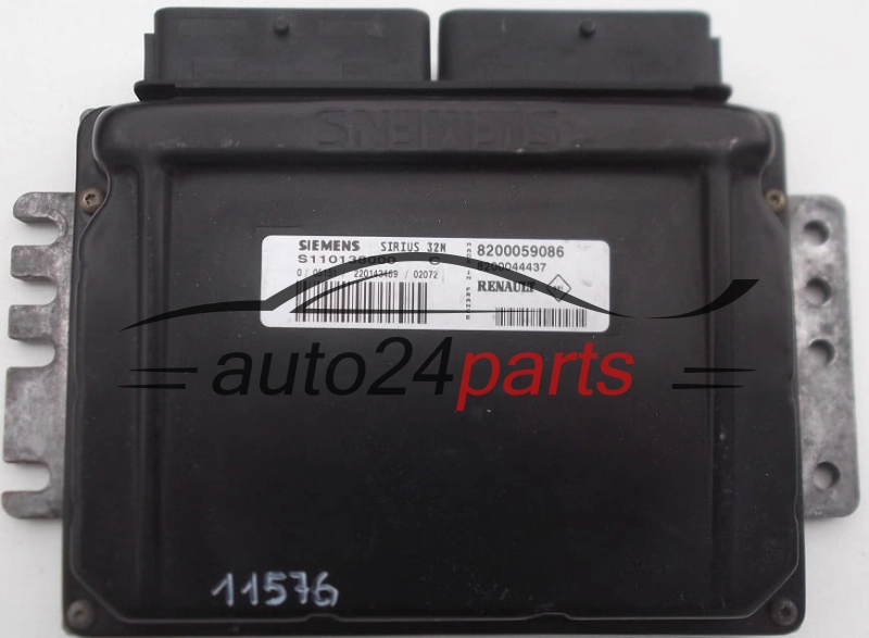 calculateur moteur pour renault megane 1.6
