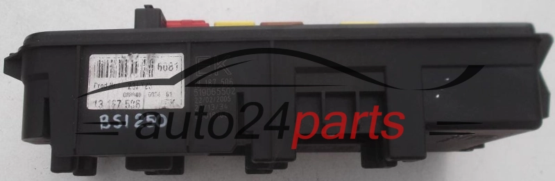 Ηλεκτρικό κιβώτιο θρυαλλίδων κουτί BSI OPEL VECTRA C SIGNUM GM 13 187 506 EK