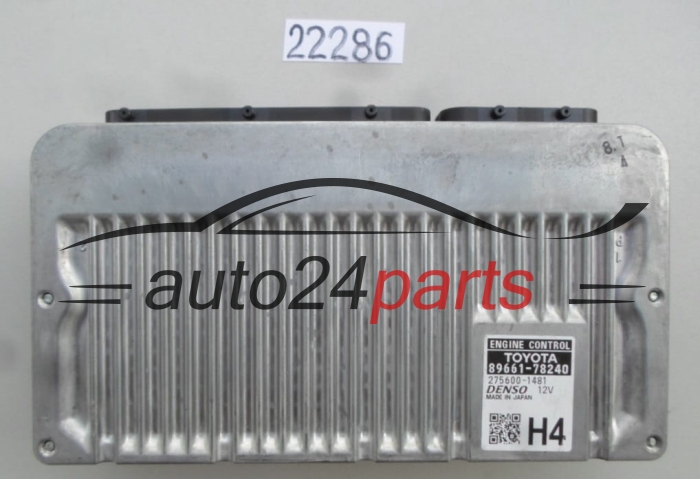 CENTRALITA DE MOTOR TOYOTA LEXUS 89661-78240, 8966178240, 275600-1481, 2756001481