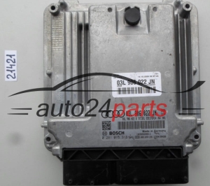 KOMPUTER STEROWNIK SILNIKA AUDI A4 2.0 TDI BOSCH 0 281 015 318, 0281015318, 03L 906 022 JN, 03L906022JN, 03L906022B, EDC17CP14