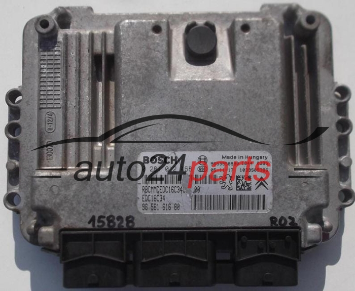 Μονάδα Ελέγχου Κινητήρα CITROEN XSARA PICASSO 1.6 HDI BOSCH 0 281 012 468, 0281012468, 96 561 616 80, 9656161680 