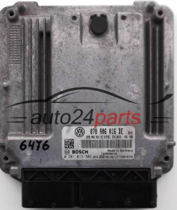 ECU ENGINE CONTROLLER VW VOLKSWAGEN TOUAREG 2.5 TDI BOSCH 0 281 013 302, 0281013302, 070 906 016 DE, 070906016DE, 1039S26410, DIESEL EDC16