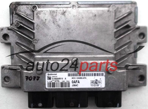 KOMPUTER STEROWNIK SILNIKA FORD FIESTA 1.6 8V21-12A650-AFA, 8V2112A650AFA, S180049013 A, 0AFA - 