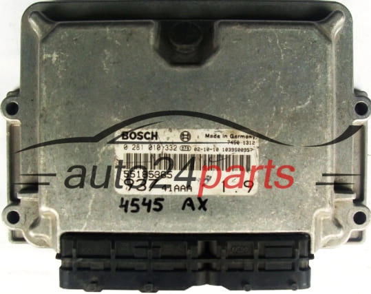 Centralina motore Alfa Romeo 147 1.9 JTD 0281010332 55185365 93741AAA 1039S00957