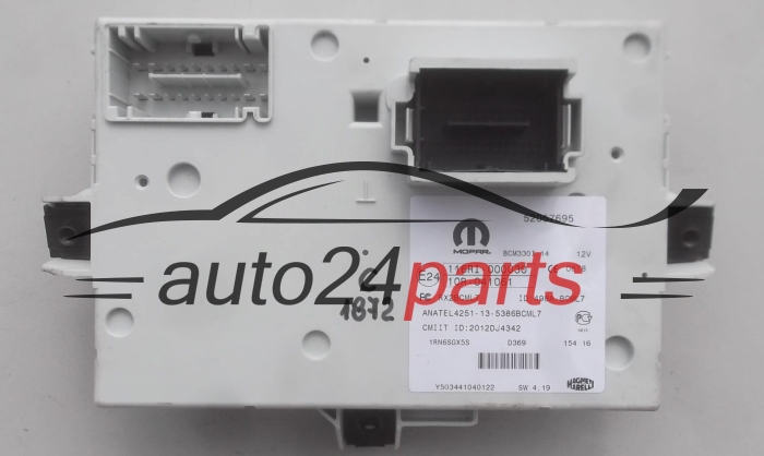 Centralina modulo comfort FIAT 52057695, 116RI-000030, 116RI000030