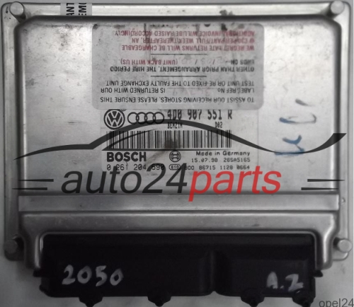 calculateur moteur pour audi a4, a6 et vw passat 2.8 v6 30v 