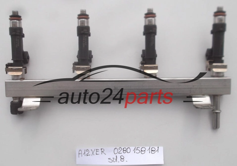 WTRYSK WTRYSKIWACZ PALIWA BENZYNA OPEL CORSA C A12XER BOSCH 0 280 158 181